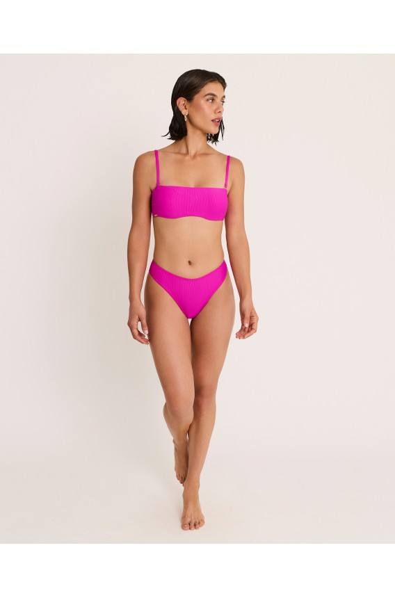 UNPADDED BANDEAU BIKINI TOP