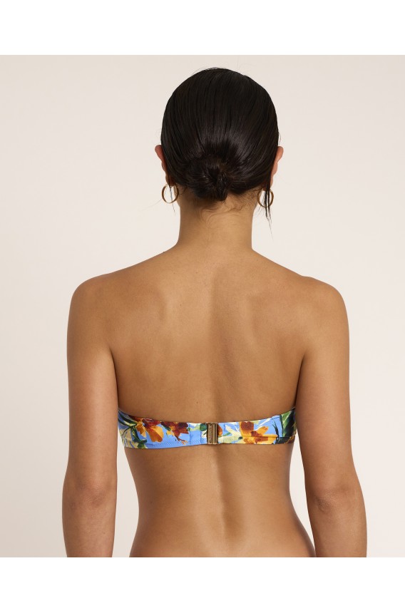 TOP BIKINI BANDEAU SEM COPA