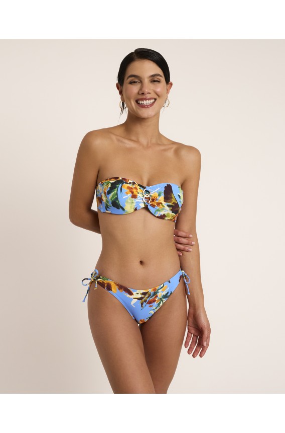 TOP BIKINI BANDEAU SIN COPA