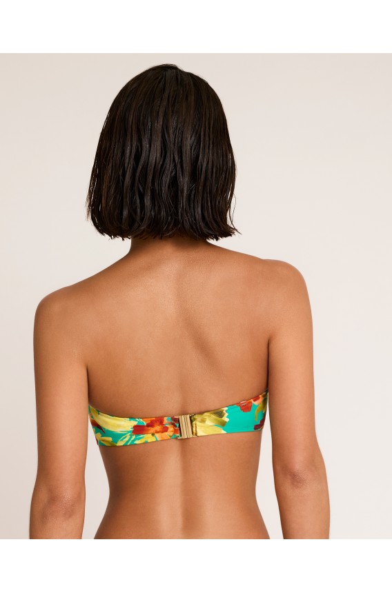 TOP BIKINI BANDEAU SIN COPA