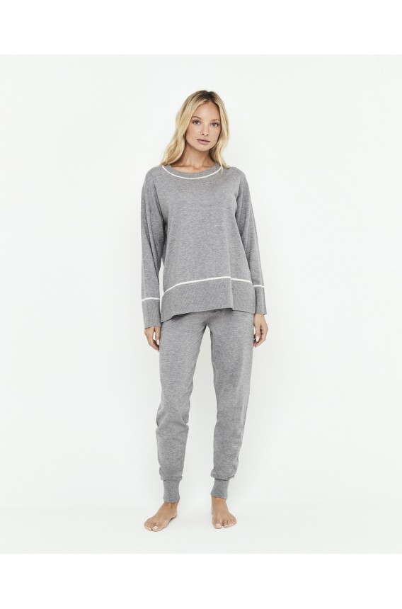 ROUND NECK KNIT SET