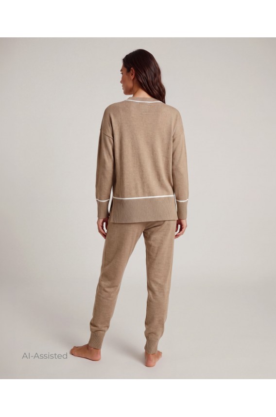 ROUND NECK KNIT SET