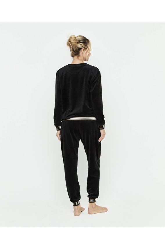 CONJUNTO TERCIOPELO SUDADERA PANTALON