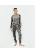 CONJUNTO TERCIOPELO SUDADERA PANTALON