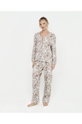 PIJAMA MUJER CAMISERO