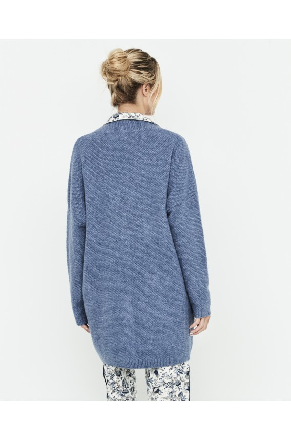 CHAQUETA PUNTO ARROZ
