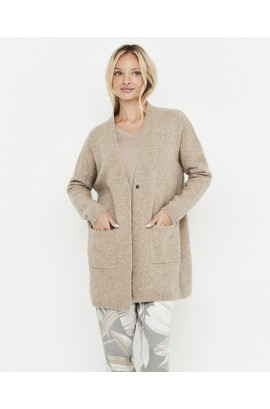 CHAQUETA PUNTO ARROZ