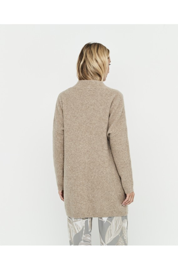 CHAQUETA PUNTO ARROZ
