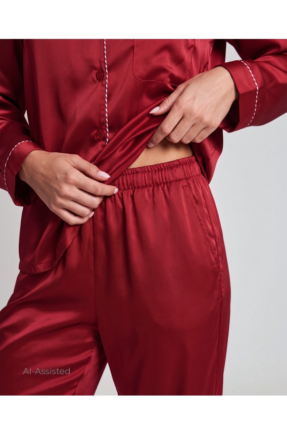 Satin Men's Style Pyjamas