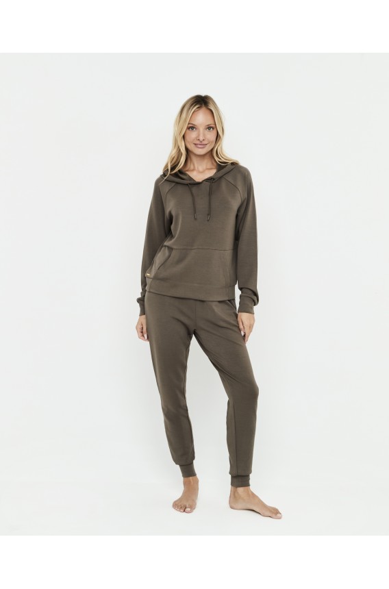 CONJUNTO DE SWEAT COM CAPUZ E CALÇAS