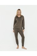 CONJUNTO SUDADERA CON CAPUCHA PANTALON