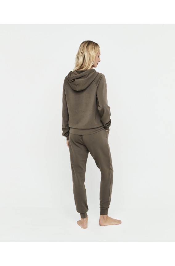 CONJUNTO SUDADERA CON CAPUCHA PANTALON