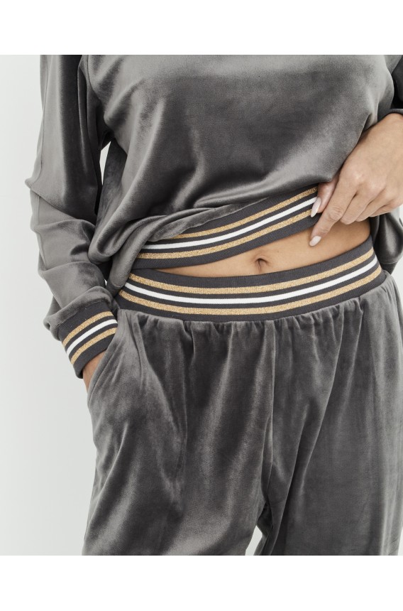 CONJUNTO TERCIOPELO SUDADERA PANTALON