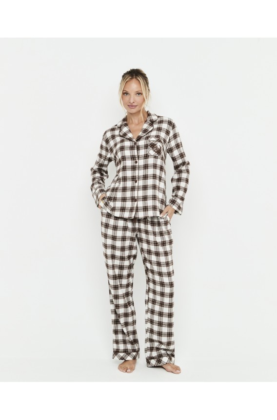PIJAMA CAMISERO MUJER