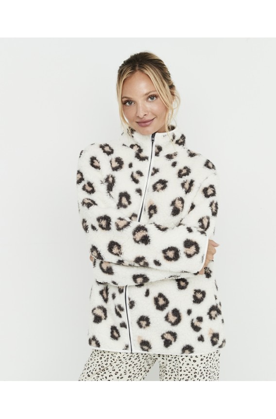 ZIP-UP ROBE