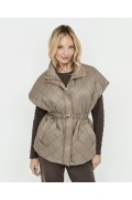 PADDED HOODED VEST