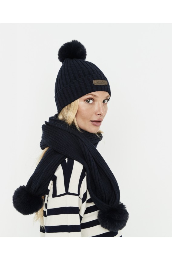 SET GORRO Y BUFANDA POMPÓN