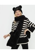 SET GORRO Y BUFANDA 2 POMPONES
