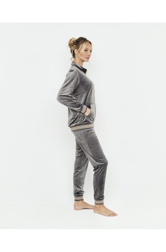 CONJUNTO TERCIOPELO CHAQUETA PANTALON