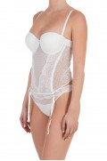 Semicontrol push up corselet