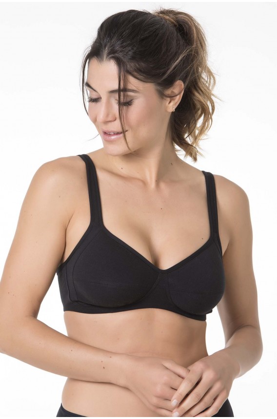 SUJETADOR HIPOALERGÉNICO SIN ARO SELMARK CARE