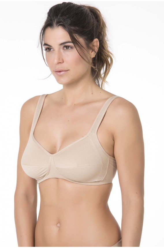 SUJETADOR HIPOALERGÉNICO SIN ARO SELMARK CARE