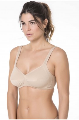 SUJETADOR HIPOALERGÉNICO SIN ARO SELMARK CARE