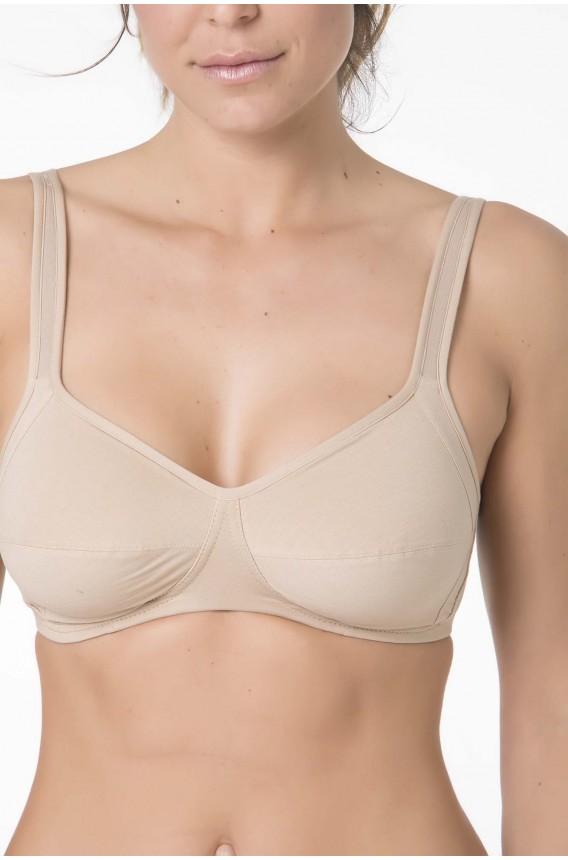 SUJETADOR HIPOALERGÉNICO SIN ARO SELMARK CARE